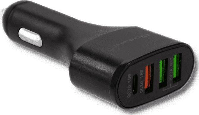 Ładowarka Qoltec 3x USB-A 1x USB-C 3 A  (51753) 1