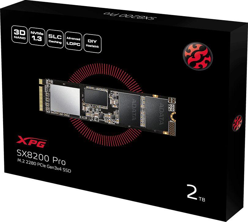ADATA XPG SX8200 PRO 2TB M.2 2280 PCI-E x4 Gen3 NVMe