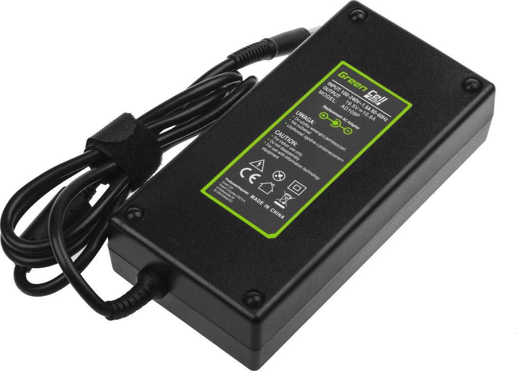 Zasilacz do laptopa Green Cell 210 W, 5 mm, 10.8 A, 19.5 V (AD109P) 1
