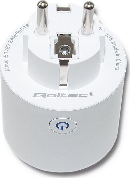 Qoltec Inteligentna wtyczka Wi-Fi Smart | Biała 1