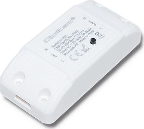 Qoltec Inteligentny przełącznik Wi-Fi Smart | biały 1