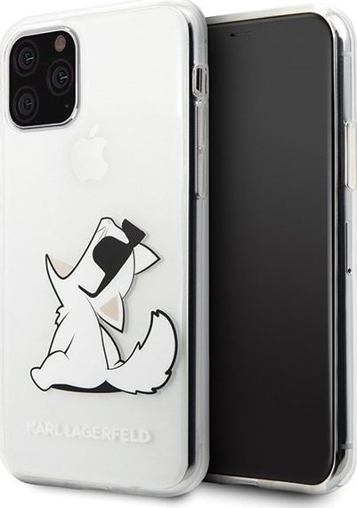 Karl Lagerfeld Karl Lagerfeld KLHCN58CFNRC iPhone 11 Pro hardcase transparent Choupette Fun 1