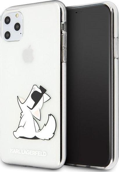 Karl Lagerfeld Karl Lagerfeld KLHCN65CFNRC iPhone 11 Pro Max hardcase transparent Choupette Fun 1
