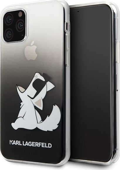 Karl Lagerfeld Karl Lagerfeld KLHCN65CFNRCBK iPhone 11 Pro Max hardcase czarny/black Choupette Fun 1
