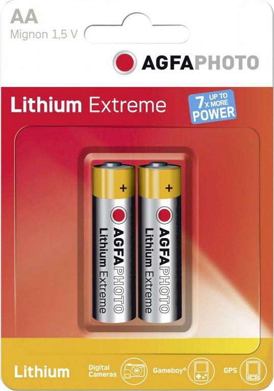 AgfaPhoto Bateria Lithium Extreme AA / R6 2 szt.szt. 1