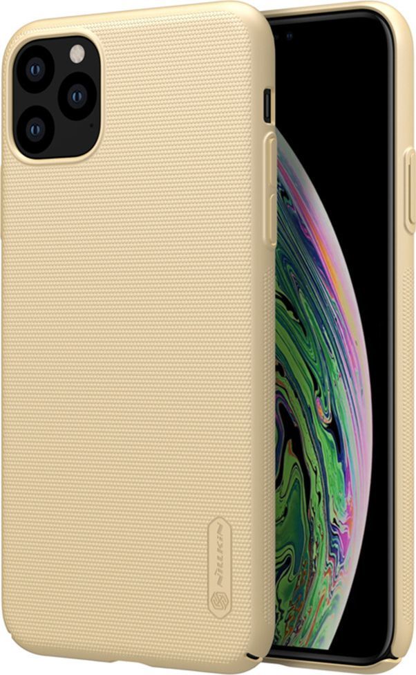 Nillkin Etui Nillkin Frosted iPhone 11 Pro - Gold uniwersalny 1