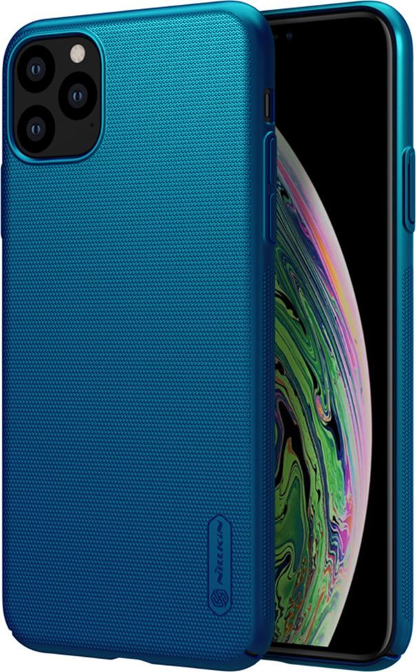 Nillkin Etui Nillkin Frosted iPhone 11 Pro - Peacock Blue uniwersalny 1