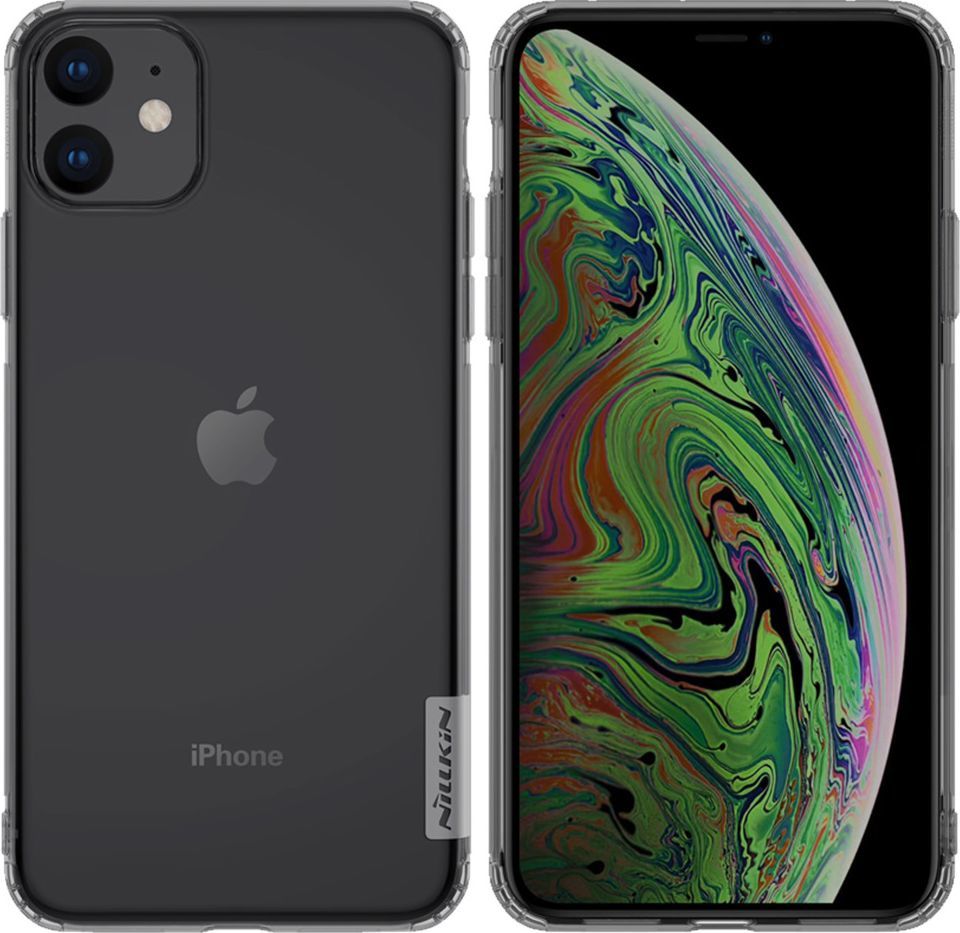 Nillkin Etui Nillkin Nature Apple iPhone 11 - Grey uniwersalny 1