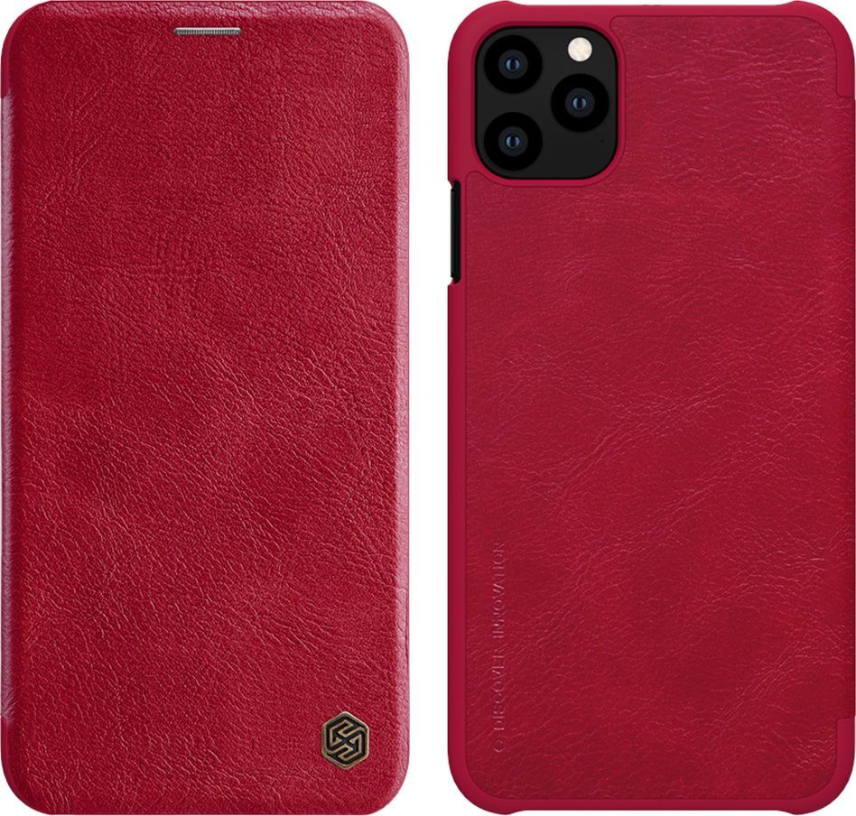 Nillkin Etui Nillkin QIN Apple iPhone 11 Pro Max - Red uniwersalny 1