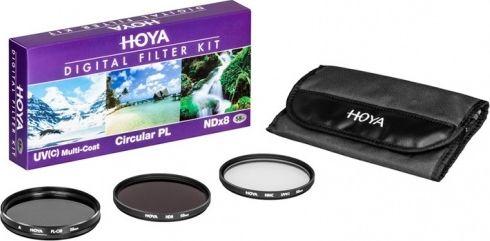 Filtr Hoya Digital Filter Kit II 49mm Pol-Cirk./NDX8/HMC UV (C) 1
