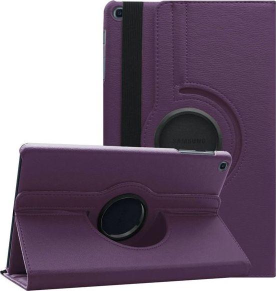 Alogy Etui obrotowe do Samsung Galaxy Tab A 10.1 2019 fioletowe uniwersalny 1