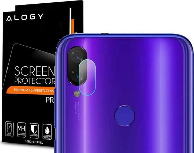 Alogy Szkło hartowane na tył obiektyw do Xiaomi Redmi Note 7/ Note 7 pro uniwersalny 1