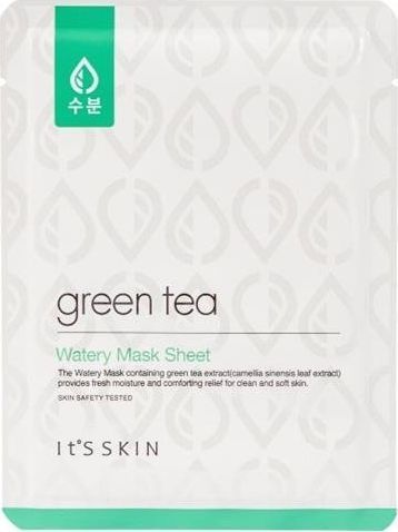 Its Skin Green Tea Watery Mask Sheet maseczka w płachcie z zieloną herbatą 17g 1