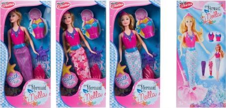 Mega Creative Lalka 29cm syrenka Nella z akcesoriami (442546) 1