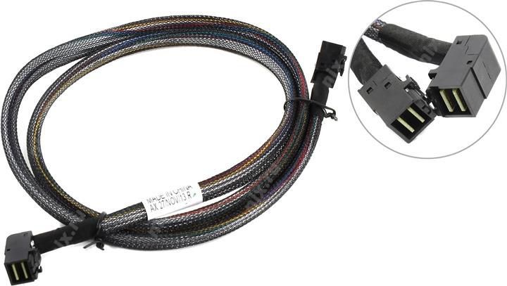 Adaptec SFF 8643 - SFF 8643, 1m, Czarny (2282800-R) 1