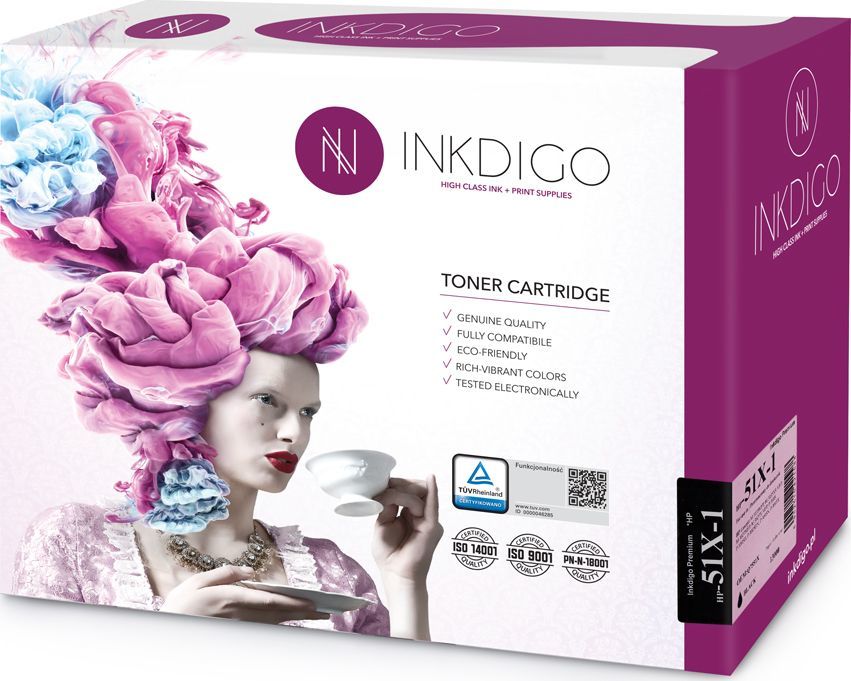 Toner Inkdigo Toner INKDIGO HP 51X/Q7551X, czarny, 13000 str. 1
