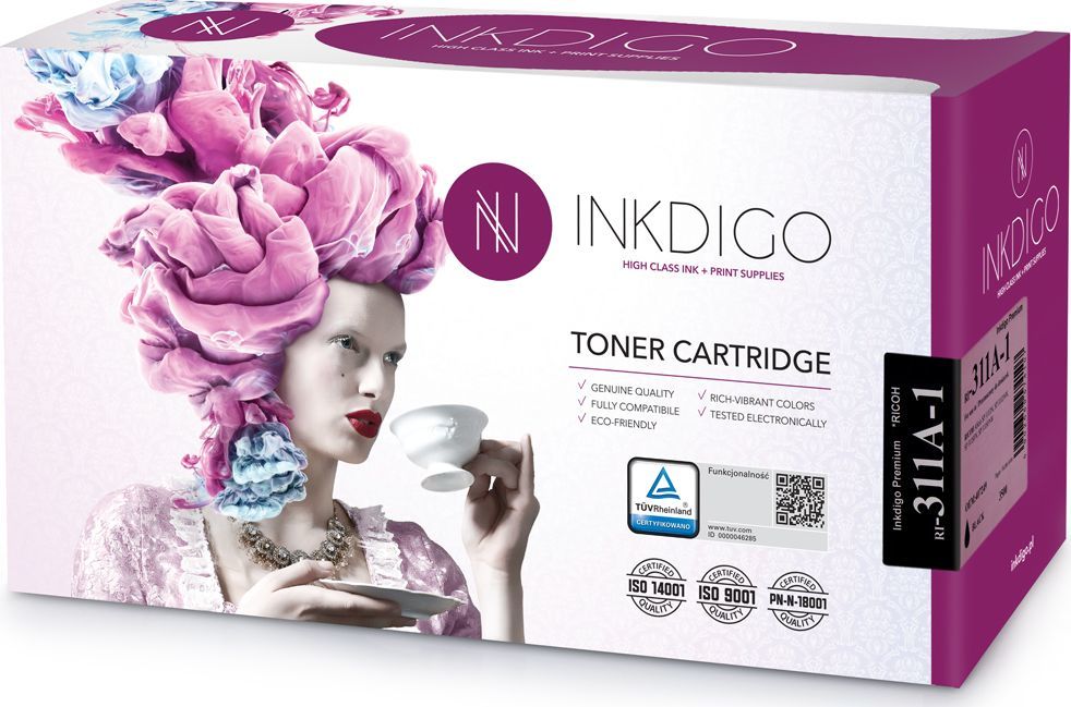 Toner Inkdigo Toner INKDIGO Ricoh SP 311, czarny, 3500 str. 1