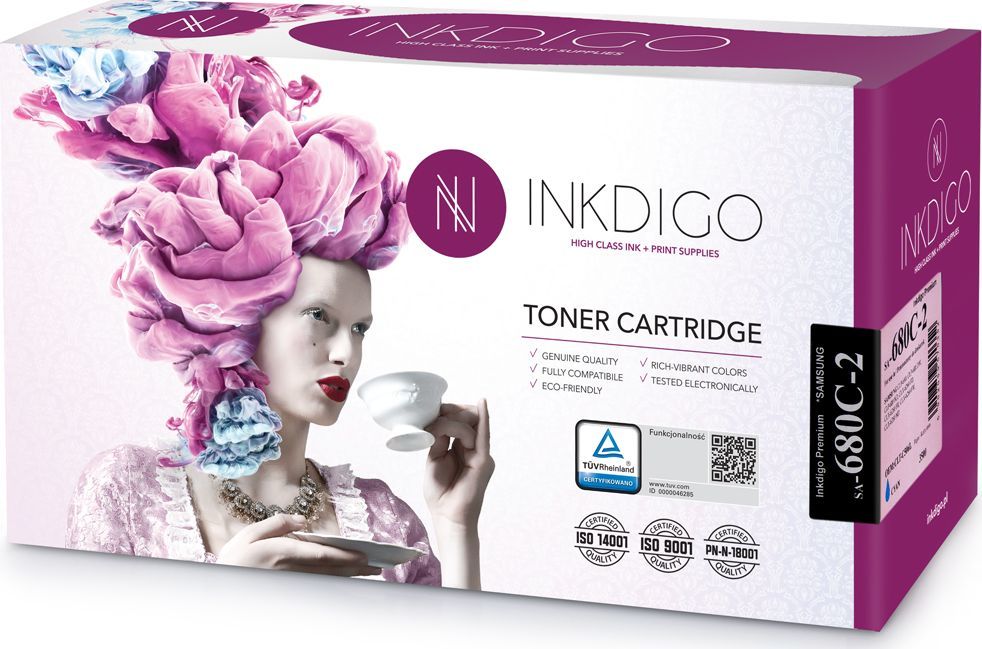 Toner Inkdigo Toner INKDIGO Samsung CLP 680C/CLT-C506L, cyan, 3500 str. 1