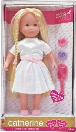 Dolls World Lalka Catherine 41cm jasne włosy 1