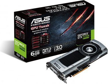 グラフィックボード・グラボ・ビデオカード Asus Geforce GTX TITAN BLACK 6GB [DDR5] Asus GeForce GTX TITAN BLack, 6GB GDDR5 (384 Bit), HDMI