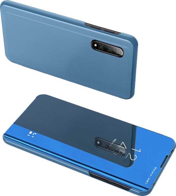 Hurtel Clear View Futerał z klapką Xiaomi Mi A3 Niebieski 1
