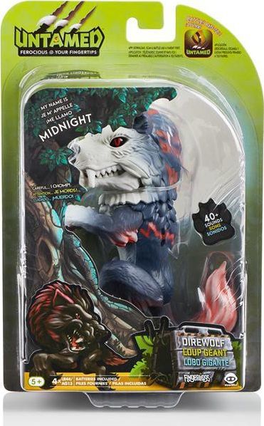 Figurka WowWee Fingerlings Untamed - Wilk Midnight (3961) 1