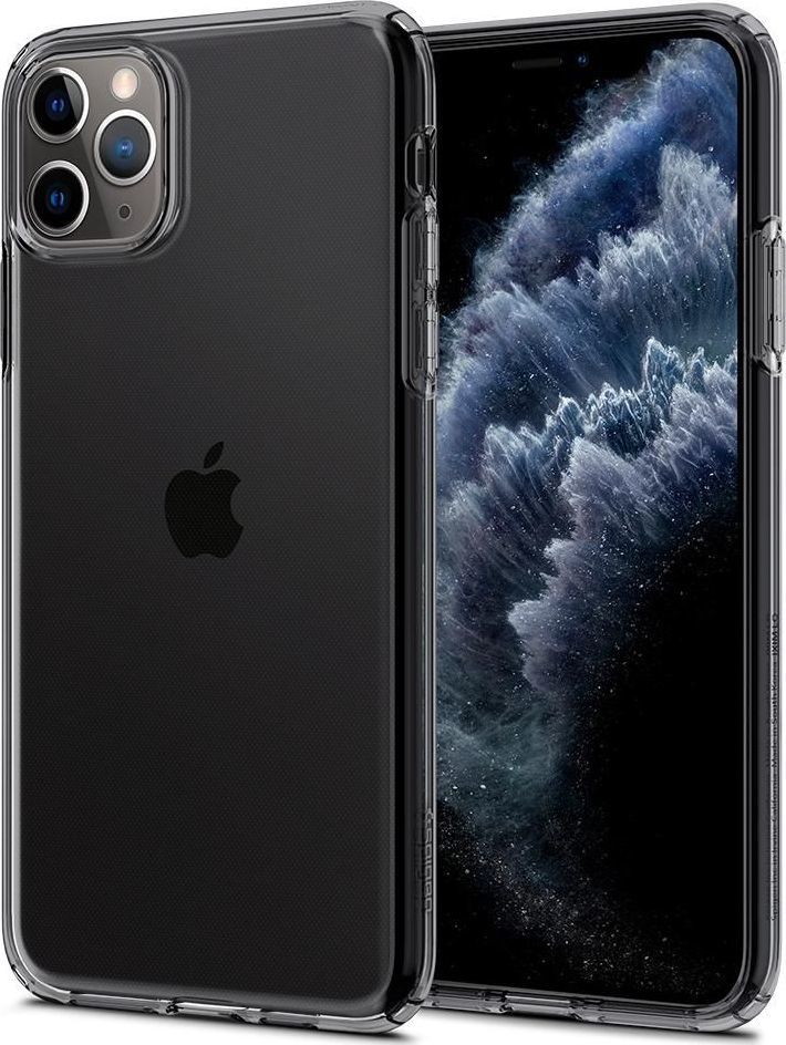 Spigen Etui Case Spigen Liquid Crystal do iPhone 11 Pro szare uniwersalny 1