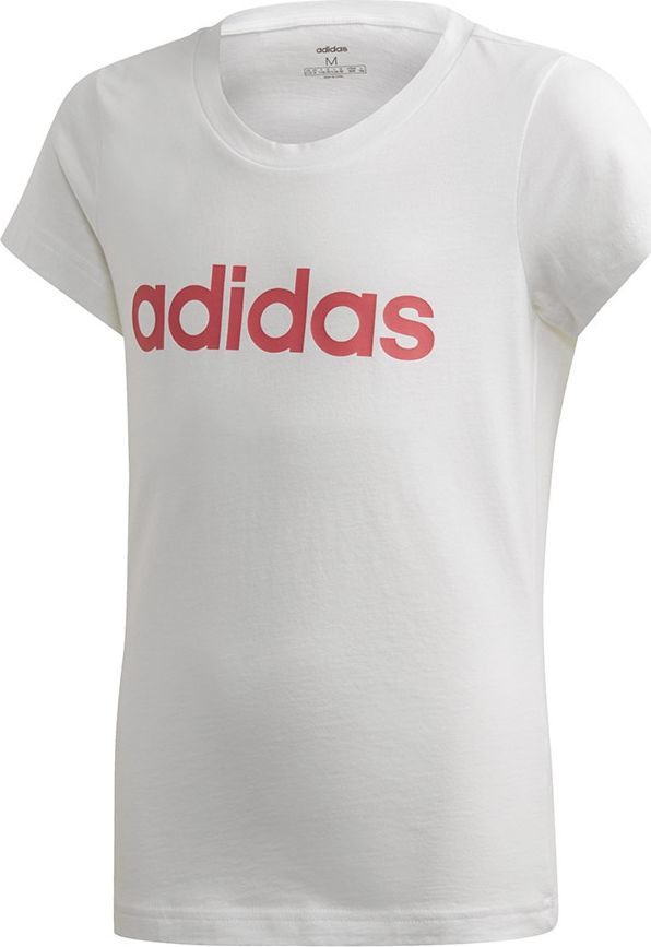 ADIDAS koszulka dziecięca krótki rękaw biała 140