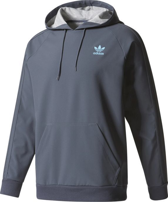 Bluza ADIDAS kangurek CZARNY biała czarna czarno L Zdjęcie