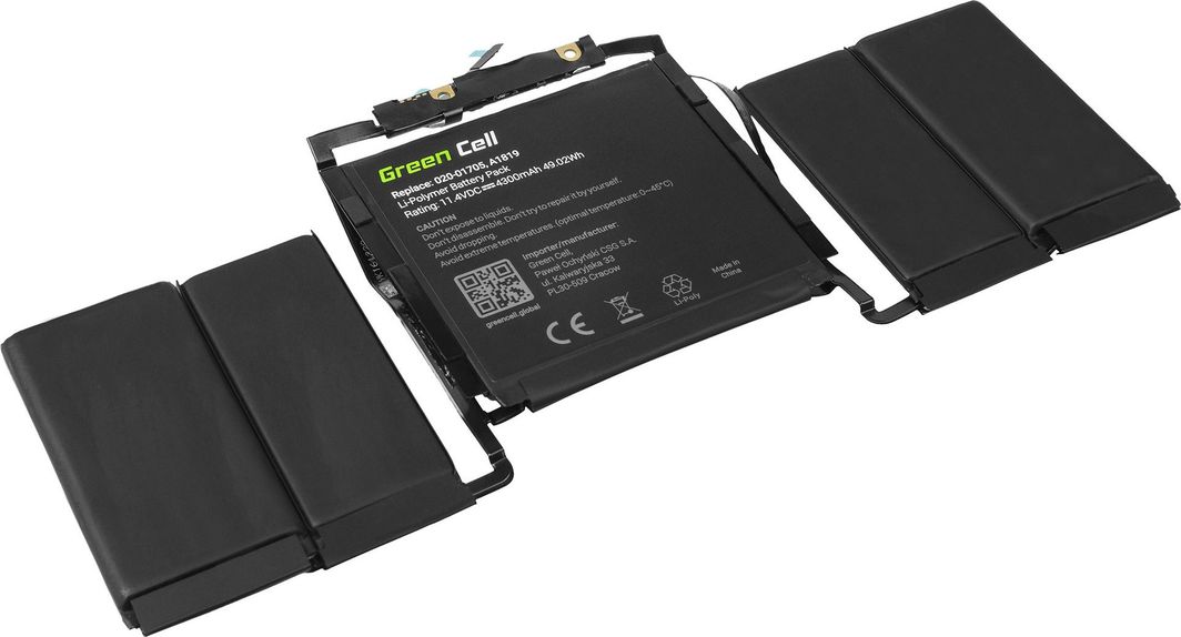Bateria Green Cell Apple MacBook (AP28) 1