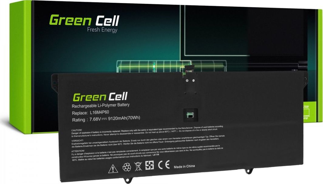 Bateria Green Cell Bateria Green Cell L16C4P61 L16M4P60 do Lenovo Yoga 920-13IKB 1