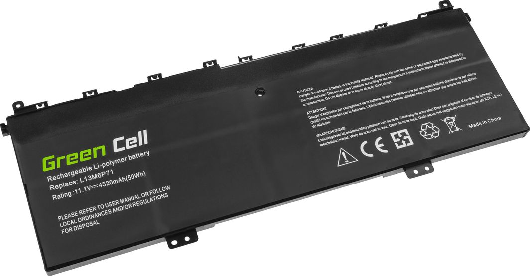 Bateria Green Cell L13M6P71 L13S6P71 Lenovo (LE142) 1