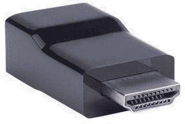 Adapter AV Gembird HDMI - D-Sub (VGA) czarny (A-HDMI-VGA-001) 1