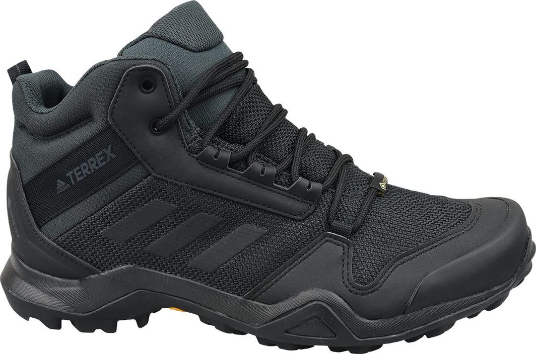 Adidas Buty mÄskie Terrex Ax3 Mid Gtx czarne r. 48 (BC0466) - Buty trekkingowe mÄskie - Sklep 