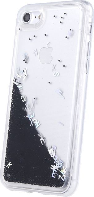 TelForceOne Nakładka Liquid Letters TPU do Samsung S8 czarna 1
