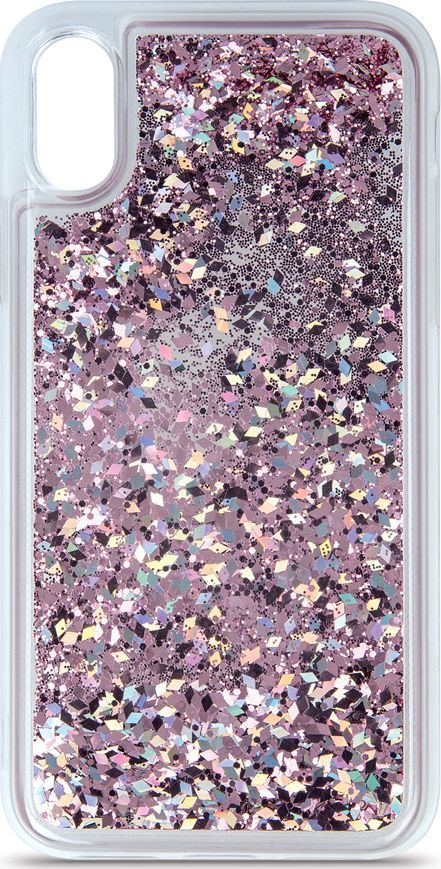 TelForceOne Nakładka Liquid Sparkle TPU do iPhone 11 fioletowa 1