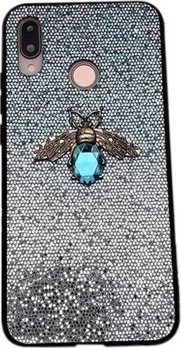 Etui Bee Glitter IPHONE XS MAX niebieskie uniwersalny 1