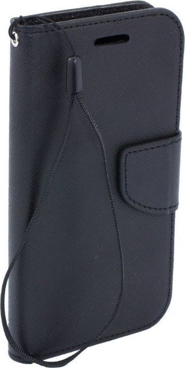 Etui portfel Fancy LG K40 czarne uniwersalny 1