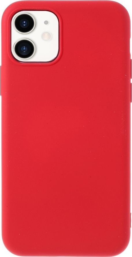Etui Silicone case elastyczne silikonowe IPHONE 11 PRO czerwone uniwersalny 1