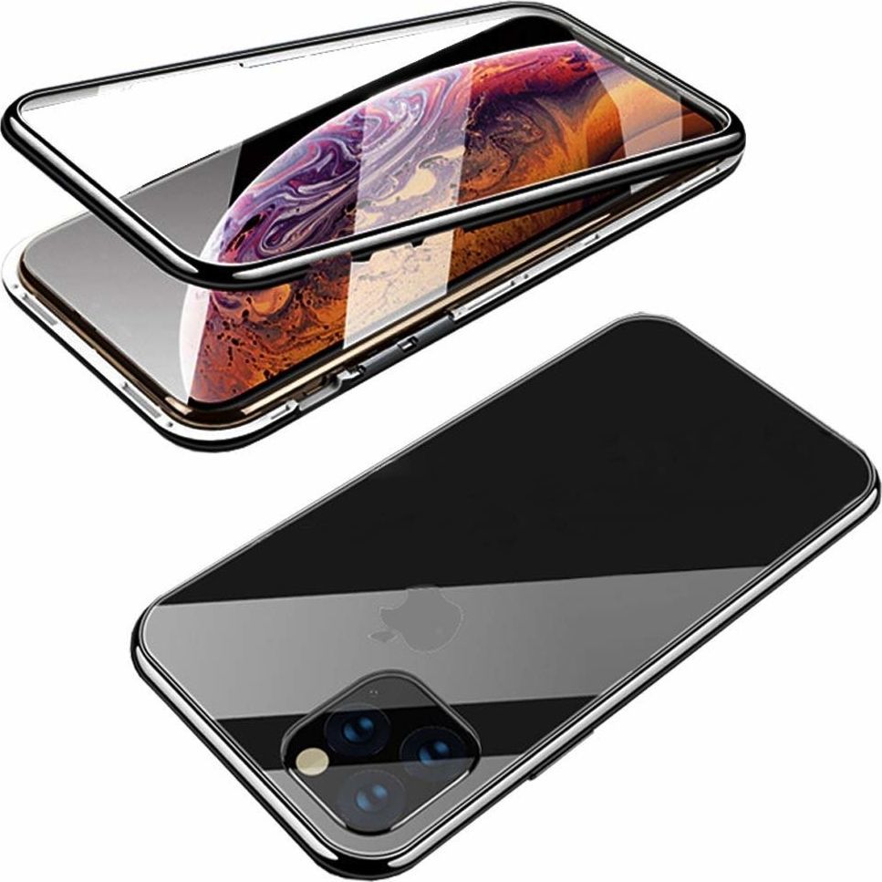 Etui Magnetic 3w1 360 IPHONE 11 PRO czarne uniwersalny 1