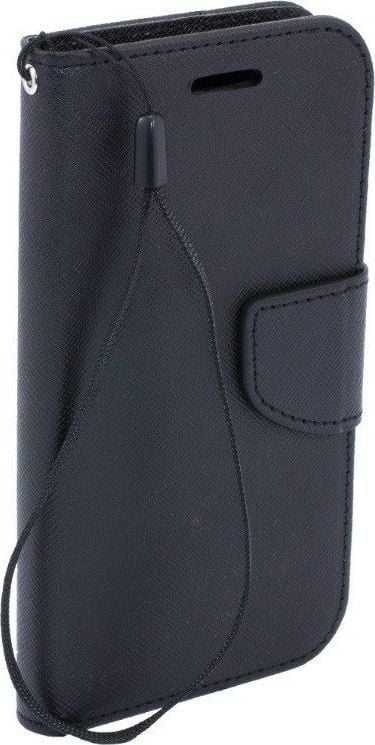 Etui portfel Fancy HUAWEI Y6 2019 czarne uniwersalny 1