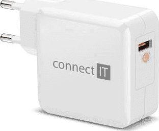 Ładowarka Connect IT CWC-2010 1x USB-A 3 A (CWC-2010-WH) 1