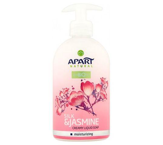 Apart Natural Mydło w płynie Prebiotic Jedwab i kwiat jaśminu 500ml 1