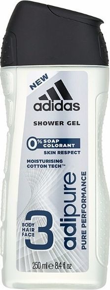 Adidas ADIDAS AdiPure Man SHOWER GEL 250ml 1