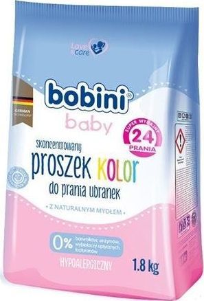  Bobini BOBINI_Baby skoncentrowany proszek do prania ubranek niemowlęcych i dziecięcych Kolor 1,8kg 1
