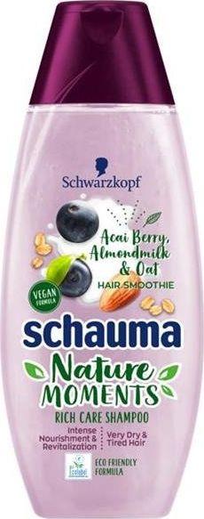 Schauma Nature Moments Intense Nourishment Rich Care Shampoo odżywczy szampon do włosów suchych i bardzo suchych 400ml 1