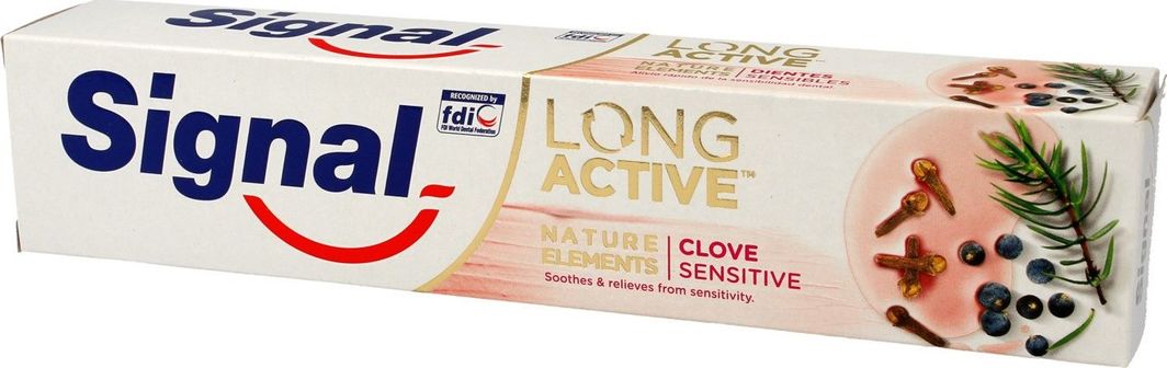 Signal Pasta do zębów Long Active Clove Sensitive 75ml 1