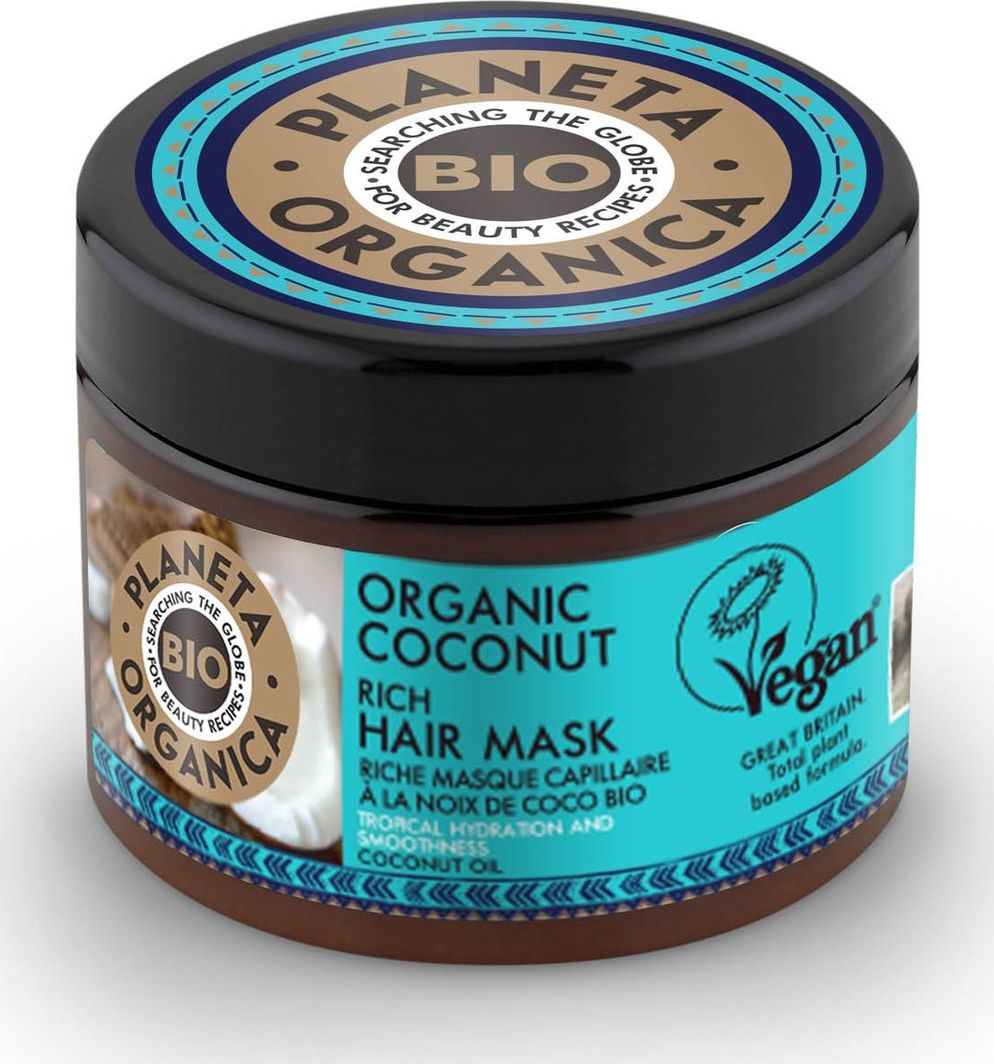  Planeta Organica Coconut Maska do włosów każdego rodzaju 300ml 1