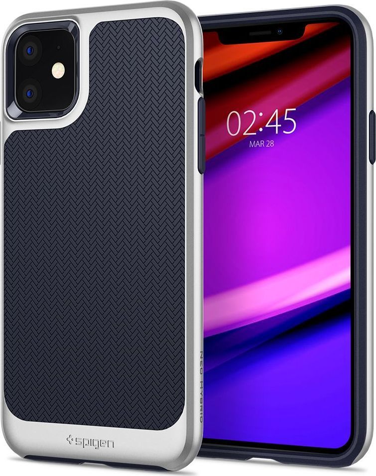 Spigen SPIGEN NEO HYBRID IPHONE 11 ARCTIC SILVER 1