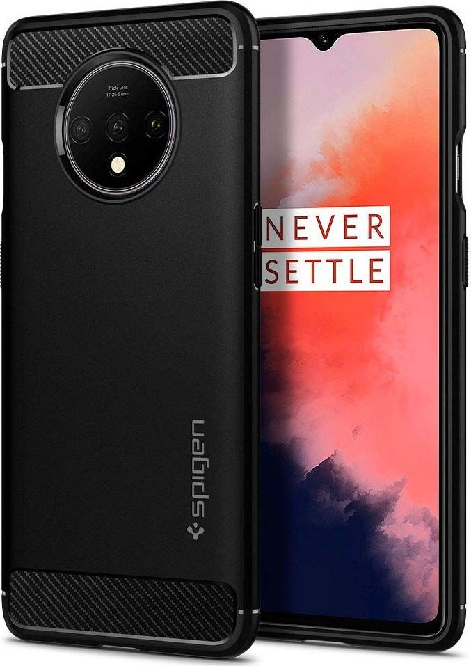 Spigen SPIGEN RUGGED ARMOR ONEPLUS 7T MATTE BLACK 1